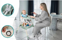 6in1 sulankstoma maitinimo kėdutė su supimo funkcija - Image 3