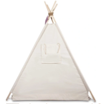 TIPEE TIPI kreminė palapinė vaikams su 3 minkštomis pagalvėlėmis - Image 3