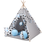 Tipee wigwam palapinė - kamuoliai