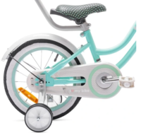 SUN BABY HEART BIKE 14" vaikiškas dviratis su pagalbiniais ratukais - Image 5