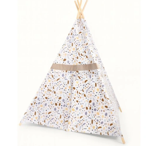Tipi Wigwam kreminė palapinė - Image 3