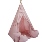 „Home&Baby XL Tipi“ Wigwam rožinė palapinė