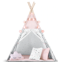 TIPI Wigwam Nukido baltai rausva palapinė - Image 3