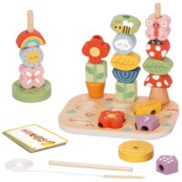 TOOKY TOY edukacinė dėžutė 5in1 Magiškas sodas Montessori