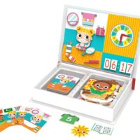 TOOKY TOY medinis dėlionės magnetinė dėžutė