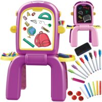 WOOPIE 2in1 dvipusė piešimo lenta