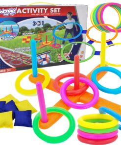 WOOPIE 3 viename „Serso Cornhole Hopscotch“ užmetimo rinkinys