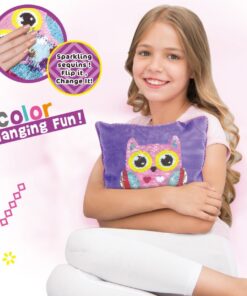 WOOPIE ART&FUN kūrybinis rinkinys „Pelėdos“ pagalvėlė dekoravimui