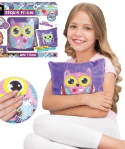 WOOPIE ART&FUN kūrybinis rinkinys „Pelėdos“ pagalvėlė dekoravimui