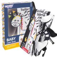 WOOPIE BABY kontrastinė sensorinė knyga kūdikiams