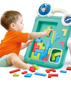 WOOPIE dvipusė piešimo lenta 2in1 Tetris žaidimas