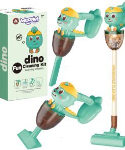 WOOPIE interaktyvus dinozaurų dulkių siurblys 3in1 su siurbimo funkcija