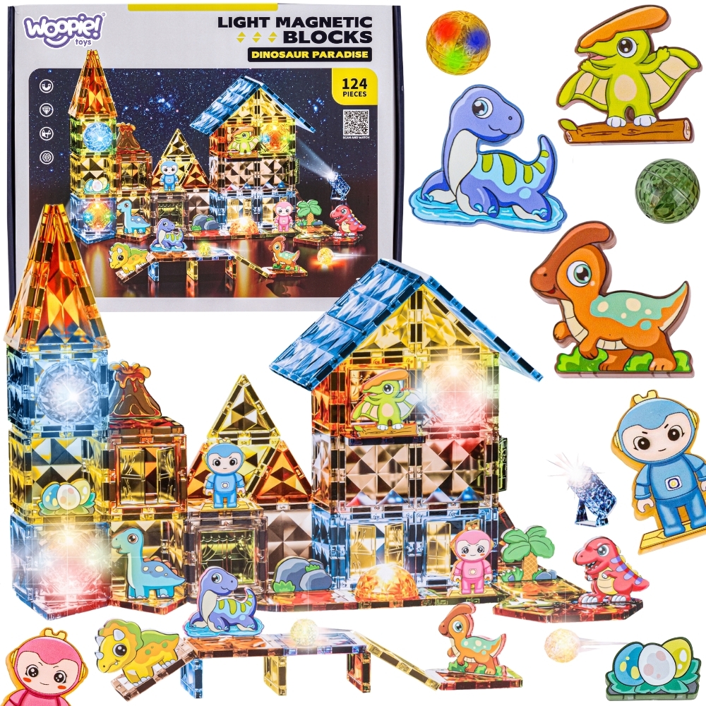 WOOPIE magnetiniai konstruktoriai WOOPIE magnetiniai konstruktoriai