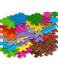 WOOPIE ortopedinis sensorinis kilimėlis „Royal Puzzle“ 26 detalės + 4 mažos