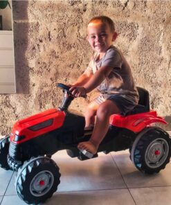 WOOPIE pedalų traktorius ūkininkui GoTrac traktorius tylūs ratai