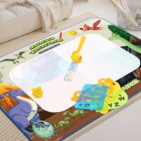 WOOPIE stebuklingas akvarelės kilimėlis XXL skaičių antspaudai 100×80 cm