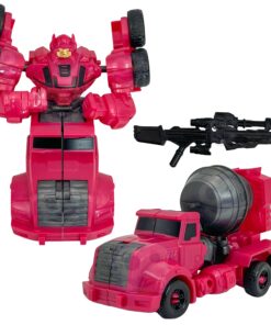 WOOPIE transformuojančių robotų 4in1 kovinių automobilių rinkinys