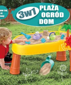 WOOPIE vandens stalas 2in1 smėlio dėžė piratų laivas