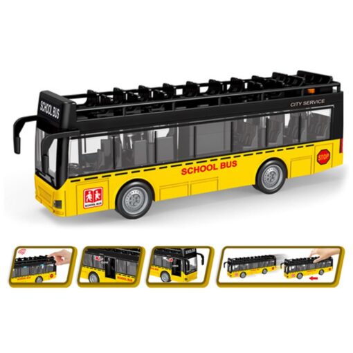  WOOPIE autobusas su šviesomis ir atidaromomis durimis