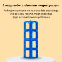  WOOPIE magnetiniai kaladėlės raidėms mokytis