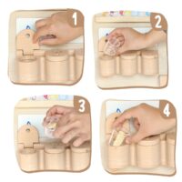 MASTERKIDZ Montessori Smell Sense Educational Board