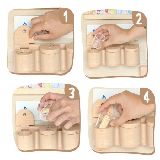 MASTERKIDZ Montessori Smell Sense Educational Board