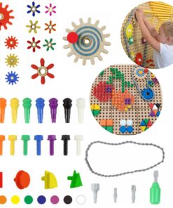 MASTERKIDZ Priedų rinkinys Mix Pins Sraigtiniai Įrankiai 352 vnt.