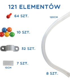MASTERKIDZ STEM plokščių vamzdžių sistema