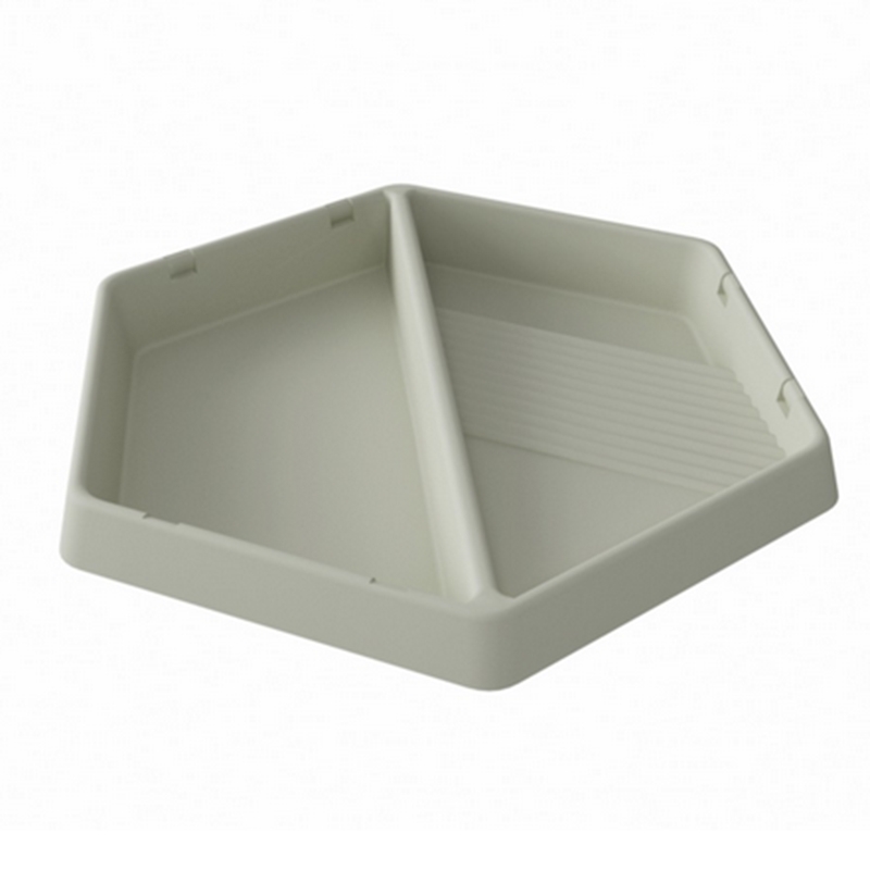 MASTERKIDZ šešiakampis padėklas su dviem pertvaromis MASTERKIDZ šešiakampis padėklas su dviem pertvaromis