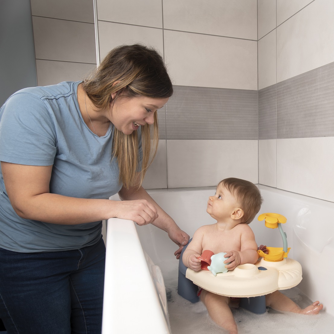 SMOBY Little Bath Seat Mėlyna kėdė SMOBY Little Bath Seat Mėlyna kėdė