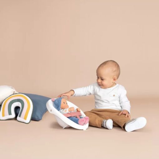 SMOBY Little Walker Pusher 3in1 vežimėlis kūdikiui + lėlė