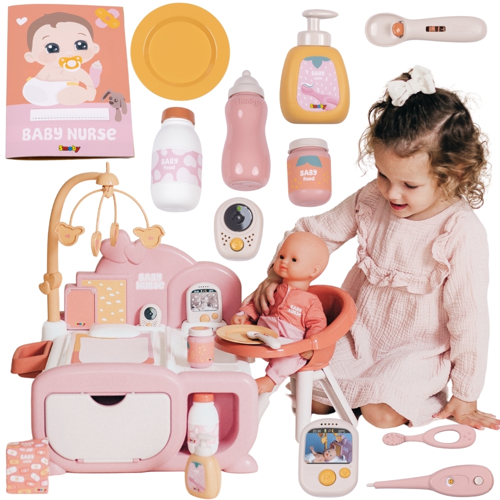 SMOBY elektroninis auklės kampelis SMOBY elektroninis auklės kampelis