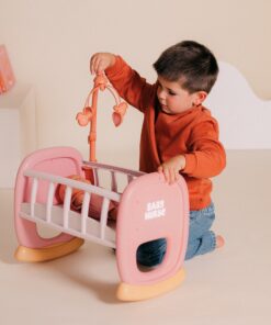 SMOBY kūdikio slaugytojo lopšys su mobiliuoju telefonu