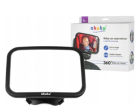 AKUKU didelis veidrodėlis vaiko stebėjimui automobilyje - Image 6
