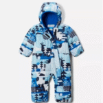 Columbia Snuggly Bunny Bunting pūkinis vaikiškas žieminis kombinezonas 56 dydis