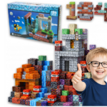 Magnetinės minecraft kaladėlės 184vnt