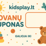 Kidsplay.lt dovanų kuponas 100Eur