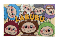 Advento kalendorius - Pop Mart Labubu 24 figūrėlės.