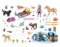 Playmobil advento kalendorius arkliukų pasivažinėjimas - Image 5
