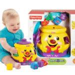 FISHER PRICE kaladėlių rūšiavimo puodas