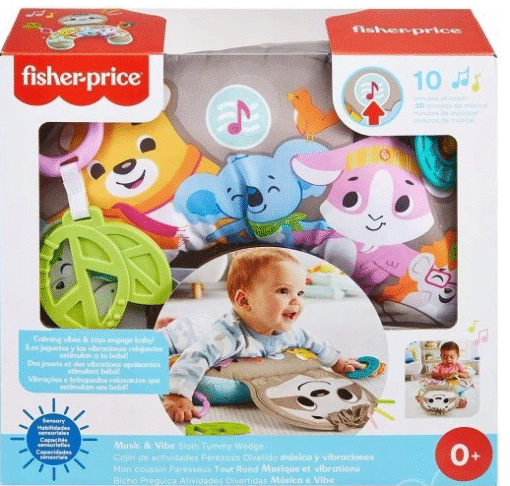 FISHER PRICE MUZIKINĖ TINGINIŲ PAGALVĖ kūdikiams nuo 0 mėn. - Image 2