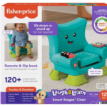 „Fisher-Price“ edukacinė kėdutė interaktyvus žaislas mažyliams nuo 12 mėnesių