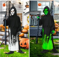 Zombio skeleto malūno kostiumas - Image 3
