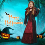 Vampyro helovino kostiumas