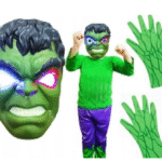 Hulk kaukės helovino kostiumas