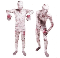 Zombio helovino kostiumas