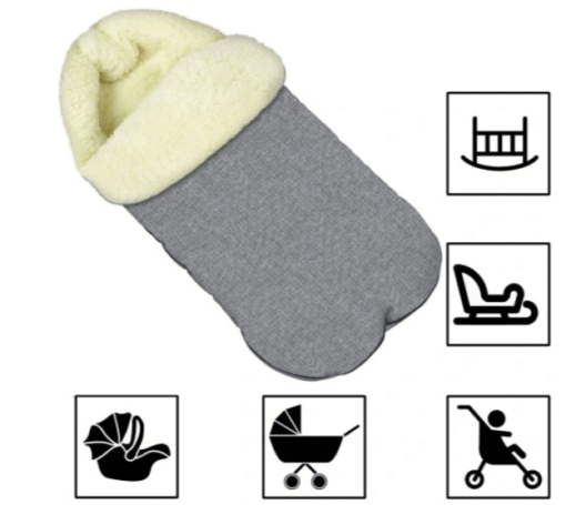 Miegmaišis vežimėliui Gondola Sled su šildymu 5in1 - Image 2