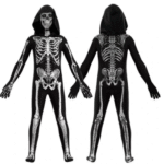 Helovino kostiumas skeletas