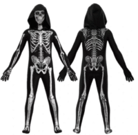 Helovino kostiumas skeletas