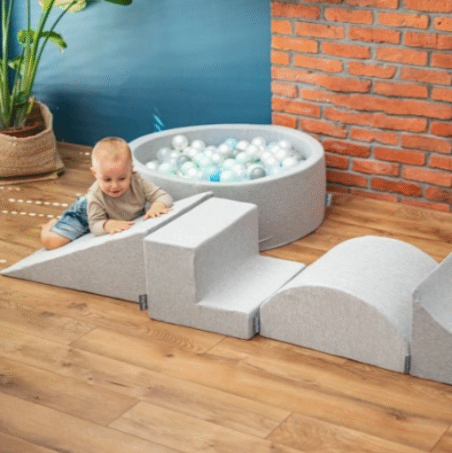 KiddyMoon namų žaidimo aikštelė su kamuoliukų baseinu - Image 2